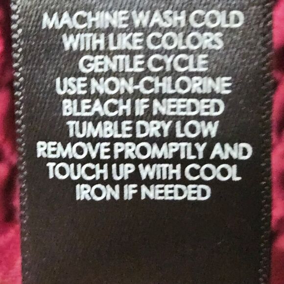 NEW TORRID Plus Size LongSleeve Burgundy Chiffon Clip Dot Extreme Hi-Lo Top. - Picture 12 of 16